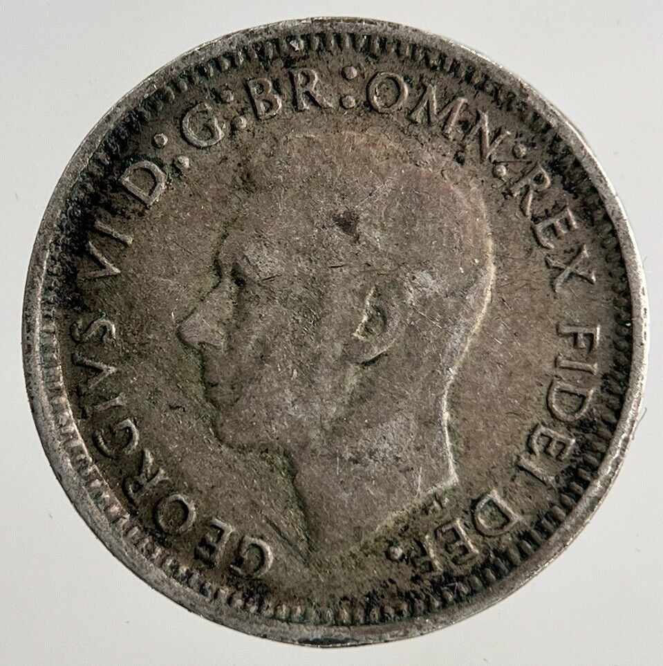 1952 Australia Threepence Silver Coin | Fine Collectable Grade