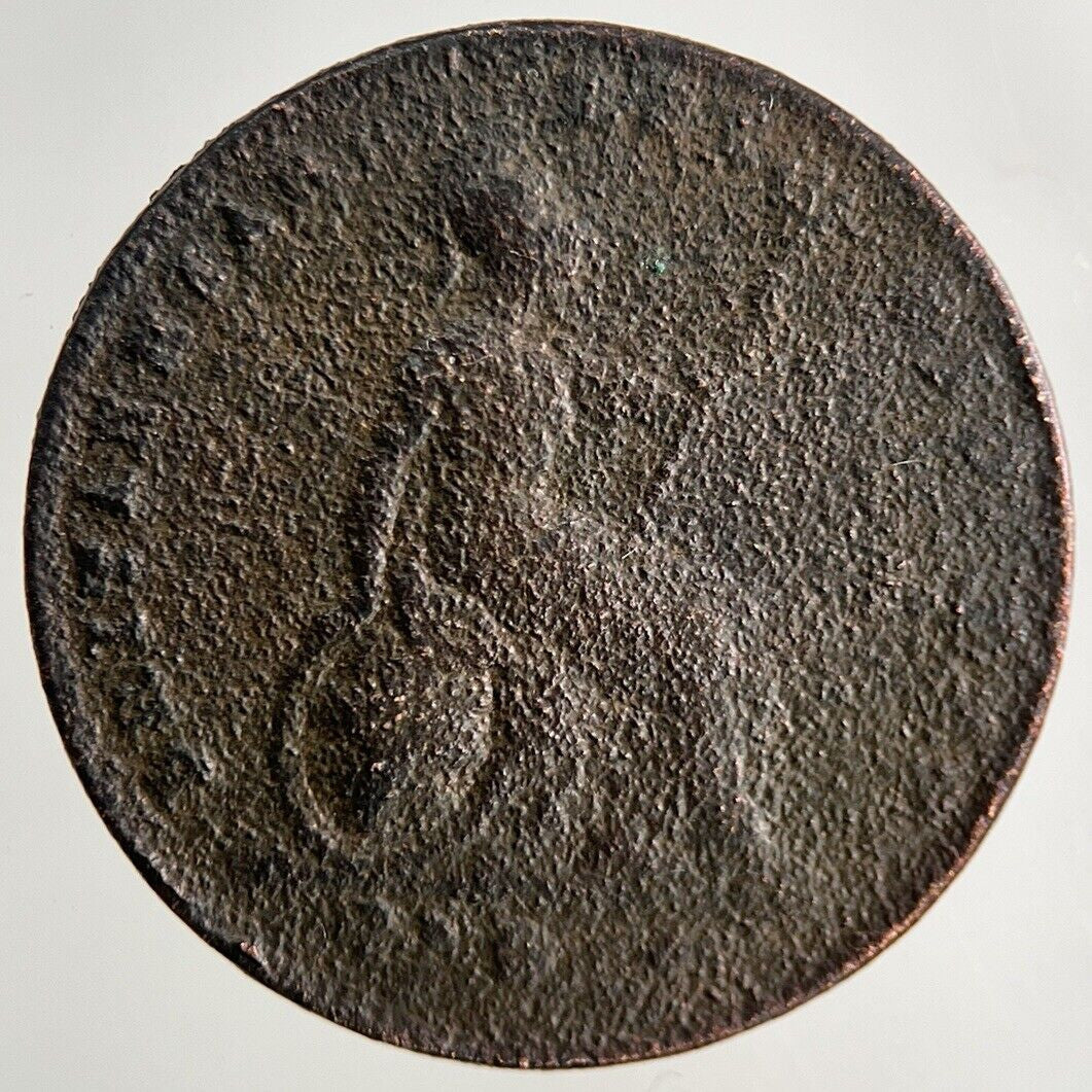 1829 George IV Farthing Coin | Worn Grade