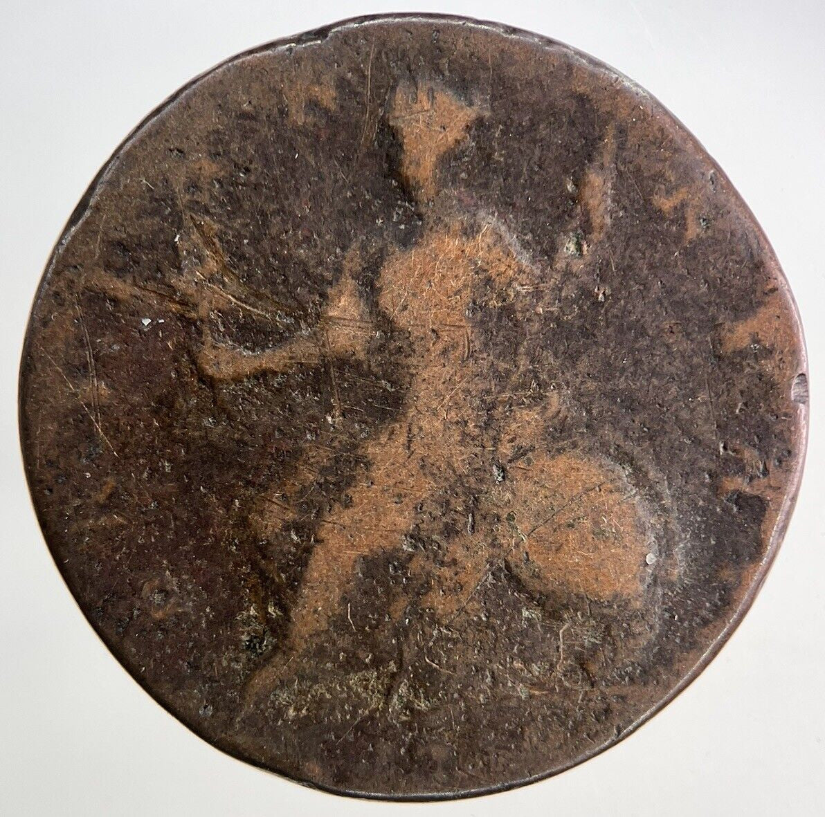 1756 George II 2nd Half - Penny Coin | Collectable Grade