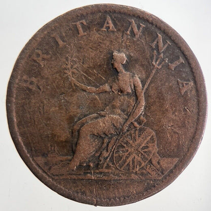 1807 George 3rd III Half-Penny Coin | Collectable Grade | a9899