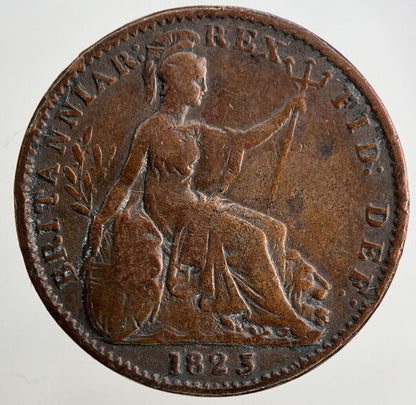 1823 George IV Farthing Coin | Fine Collectable Grade
