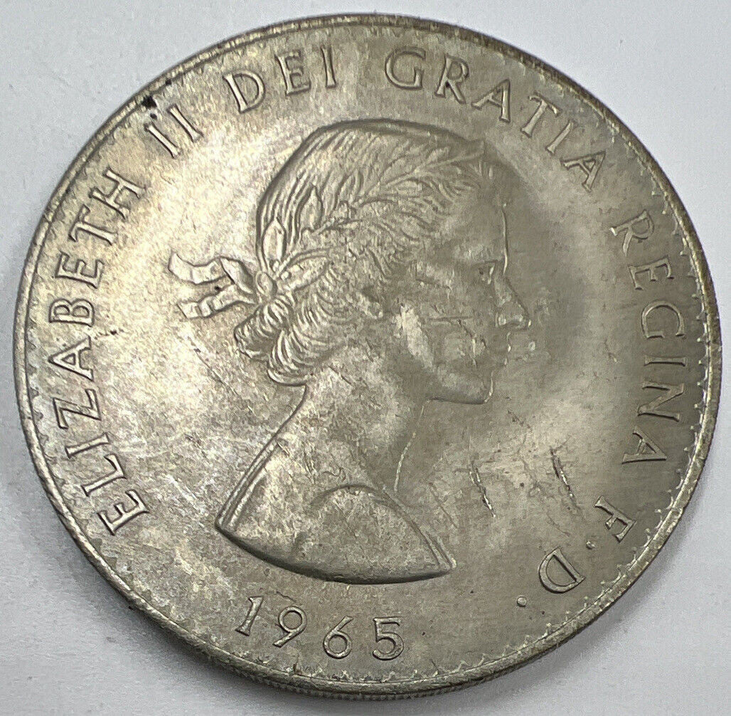 1965 Winston Churchill Crown Coin | Collectable Grade | a1343