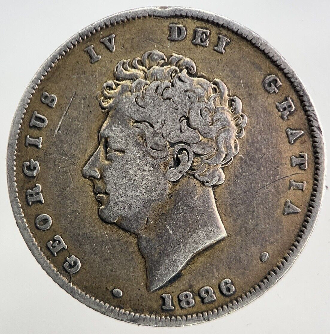 1826 George IV One Shilling Silver Coin | Fine Collectable Grade