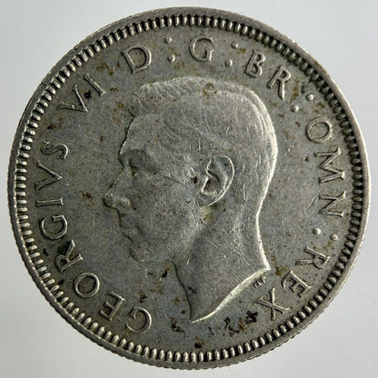 1944 George VI Shilling Silver Coin | Fine Collectable Grade