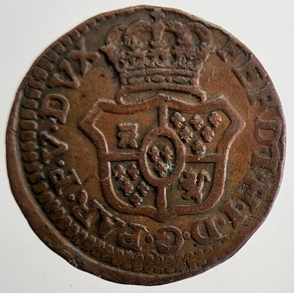 1788 Italy States Parma 1 Sesino Coin | Fine Collectable Grade | a5385