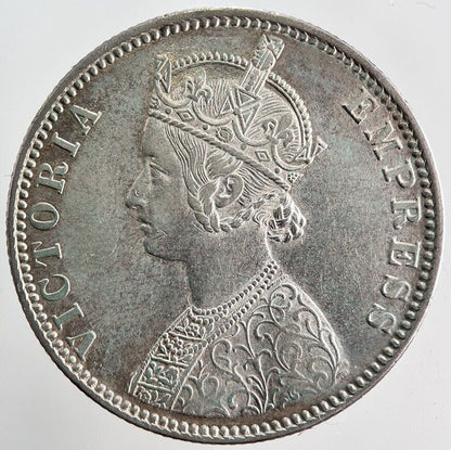 1888 India 1 One Rupee Silver Coin | Very High Grade