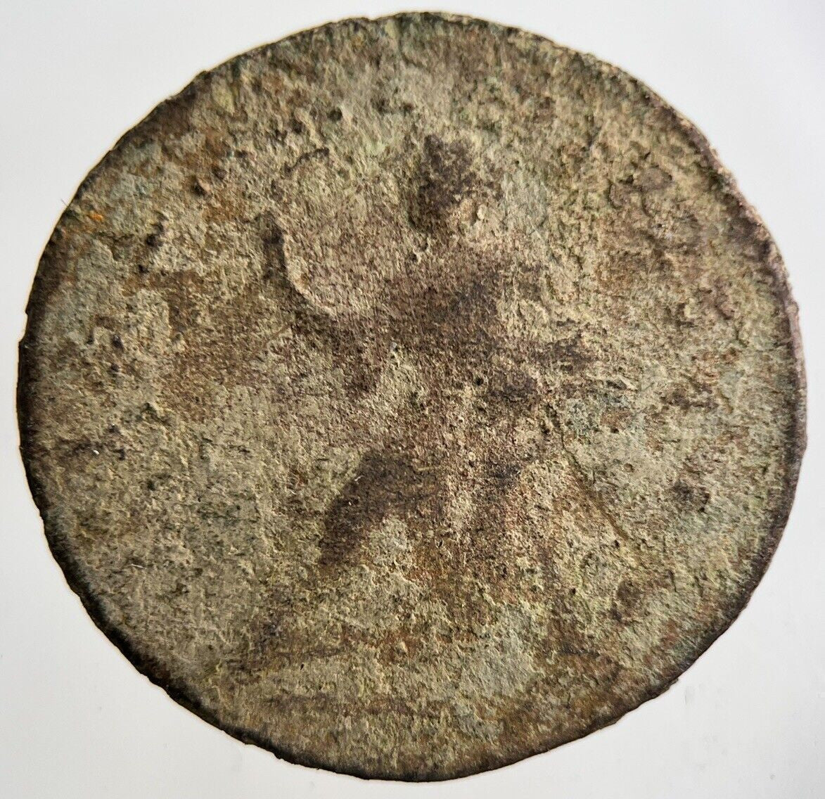 1723 Irish Half - Penny Coin | Fair Grade