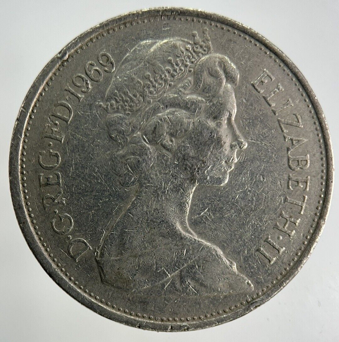 1969 Elizabeth II 2nd 10p Ten - Pence Coin | Fine Collectable Grade