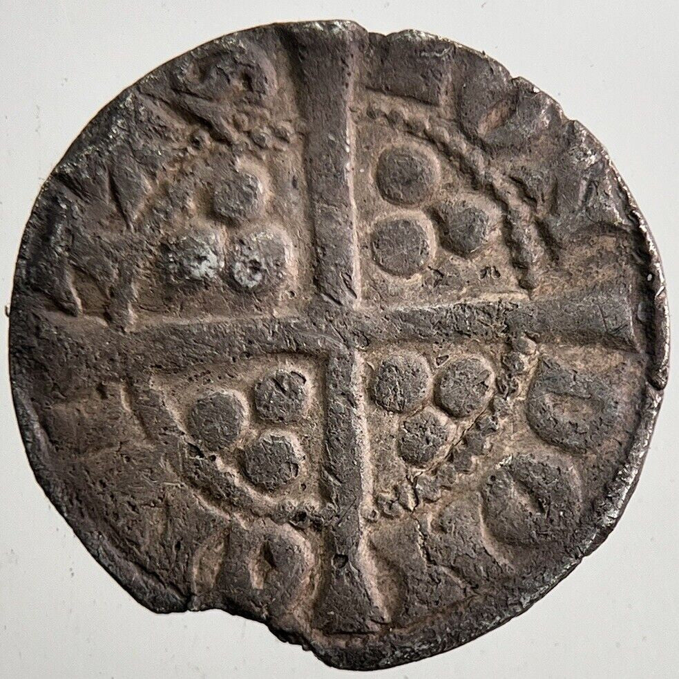 1279 - 1307 Edward I 1st Penny Silver Hammered Coin | Collectable Grade | a5407