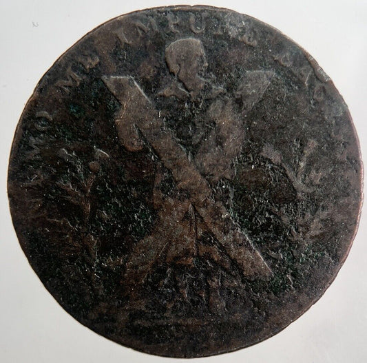 1700’s Nemo Me Impune Half - Penny Token | Collectable Grade | a6557