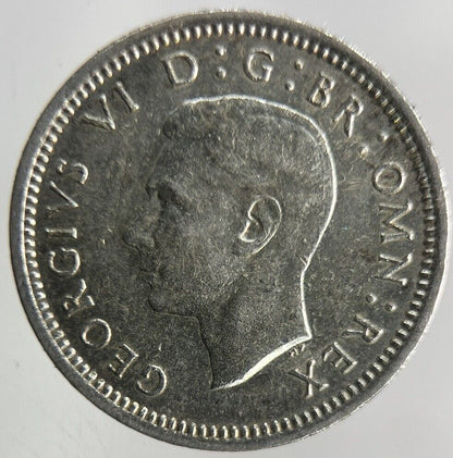 1938 George VI Threepence Silver Coin | Fine Collectable Grade