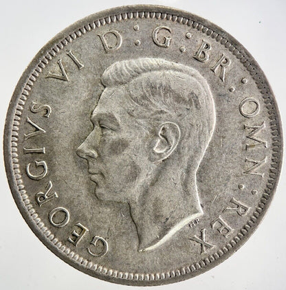 1943 George VI Half - Crown Silver Coin | Very High Grade