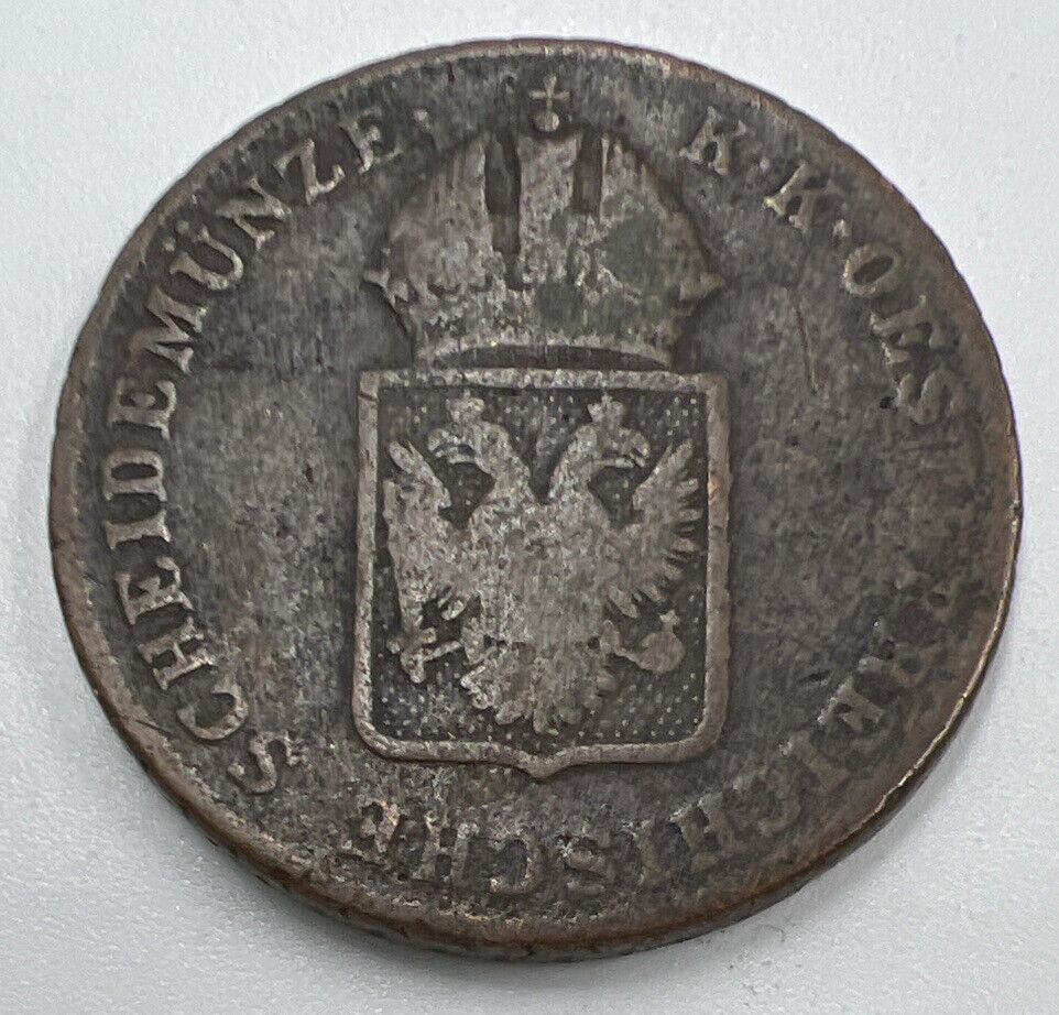 1816 - A Ein One Kruzer Austria Coin | Collectable Grade | a1292