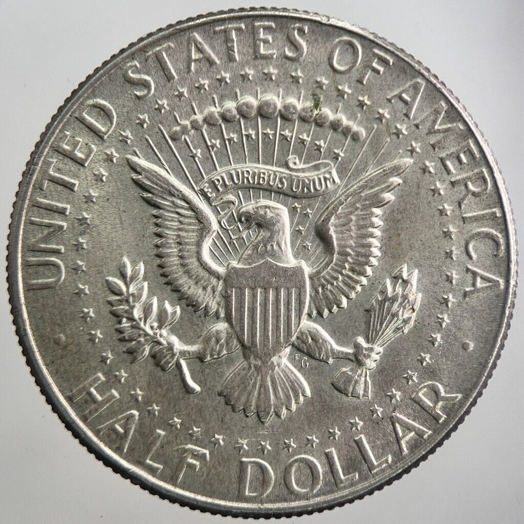 1968 - D US USA Kennedy Half Dollar Silver Coin | Very High Grade | a7768