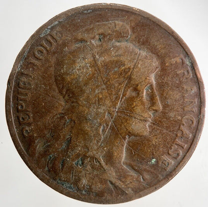 1909 France 10 Centimes Coin | Collectable Grade