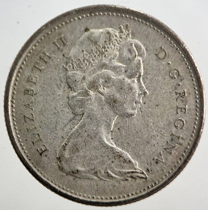 1968 Canada 25 Cents Silver Coin | Fine Collectable Grade | a7255