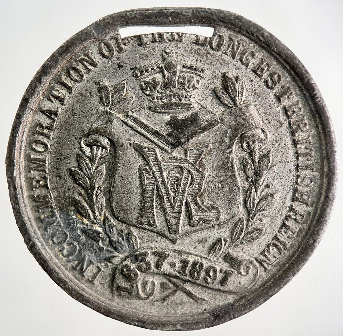 1897 Victoria Commemoration Token Medal Coin | Fine Collectable Grade