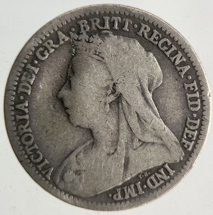 1899 Victoria Threepence Silver Coin | Collectable Grade