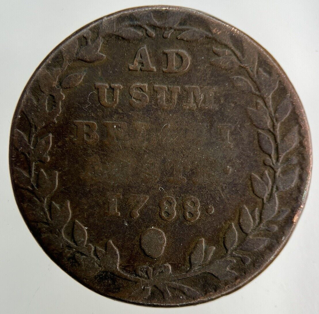 1788 Belgium 2 Liards Coin | Collectable Grade