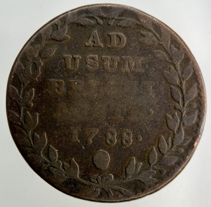 1788 Belgium 2 Liards Coin | Collectable Grade