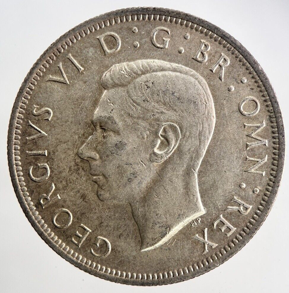 1946 George VI Half - Crown Silver Coin | Very High Grade