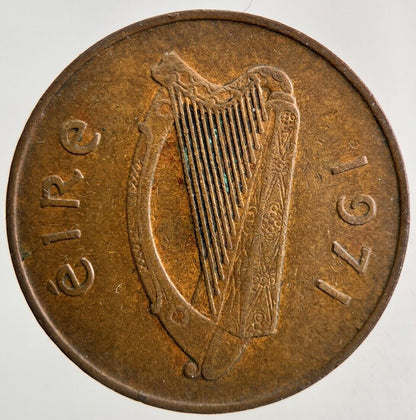 1971 Irish 2p Two - Pence Coin | Fine Collectable Grade