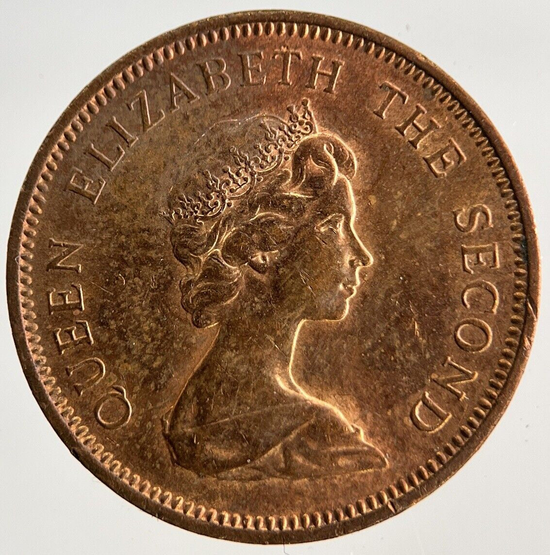 1980 Jersey One New Penny Coin | Very High Grade