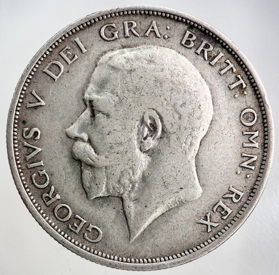 1914 George V Half - Crown Silver Coin | Very High Grade