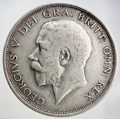 1914 George V Half - Crown Silver Coin | Very High Grade