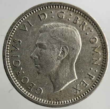 1938 George VI Threepence Silver Coin | Very High Grade