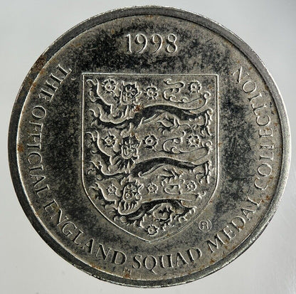 1998 England Football Michael Owen Forward Token Coin | Fine Collectable Grade