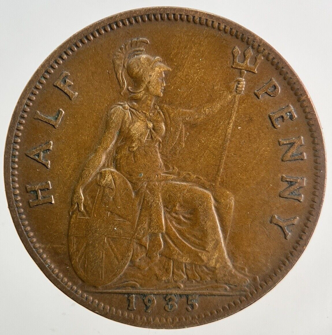 1935 George V Half - Penny Coin | Fine Collectable Grade