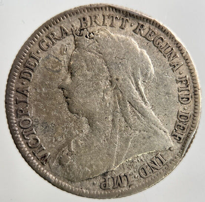 1899 Victoria Shilling Silver Coin | Fine Collectable Grade