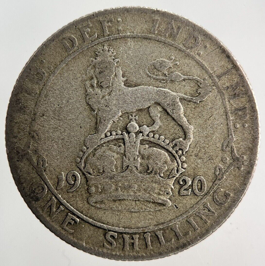 1920 George V Shilling Silver Coin | Collectable Grade