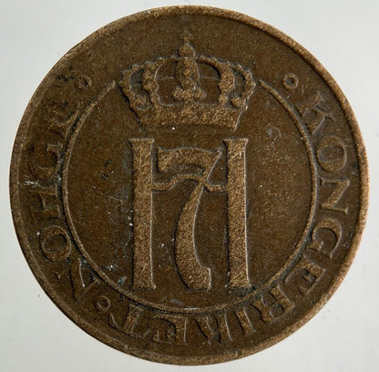 1921 Norway 2 Ore Coin | Collectable Grade