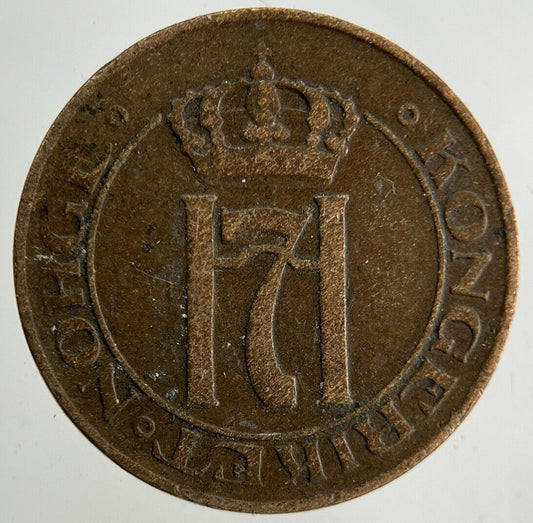 1921 Norway 2 Ore Coin | Collectable Grade