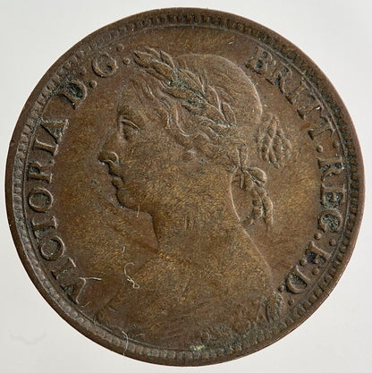1884 Victoria Farthing Coin | Collectable Grade