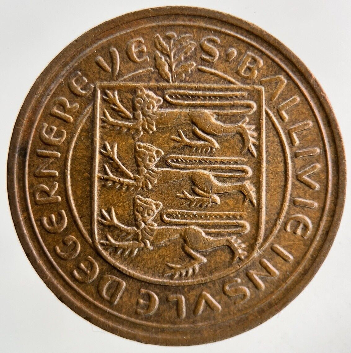 1971 Guernsey 2p Two - Pence Coin | Fine Collectable Grade