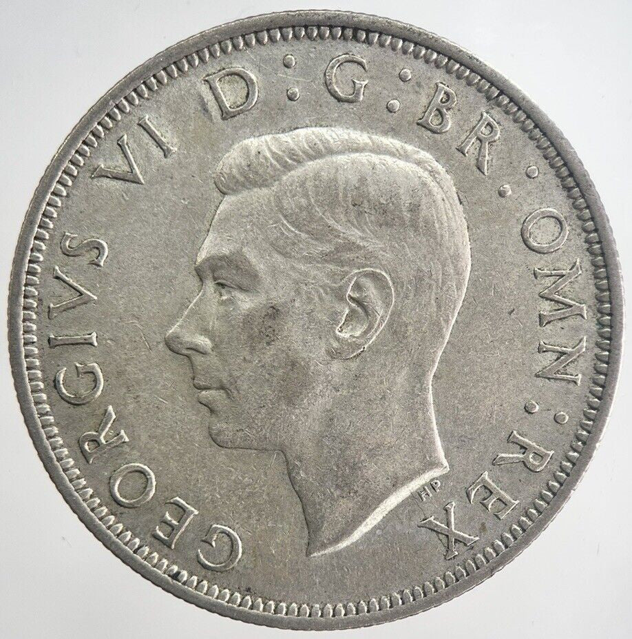 1946 George VI Half - Crown Silver Coin | Fine Collectable Grade | a6343