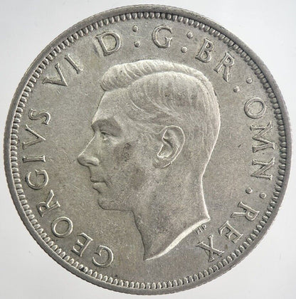 1946 George VI Half - Crown Silver Coin | Fine Collectable Grade | a6343