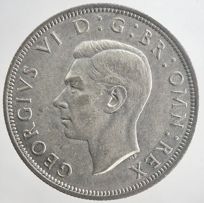 1940 George VI Half - Crown Silver Coin | Fine Collectable Grade | a6342