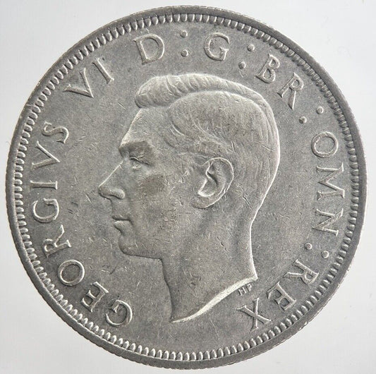 1940 George VI Half - Crown Silver Coin | Fine Collectable Grade | a6342