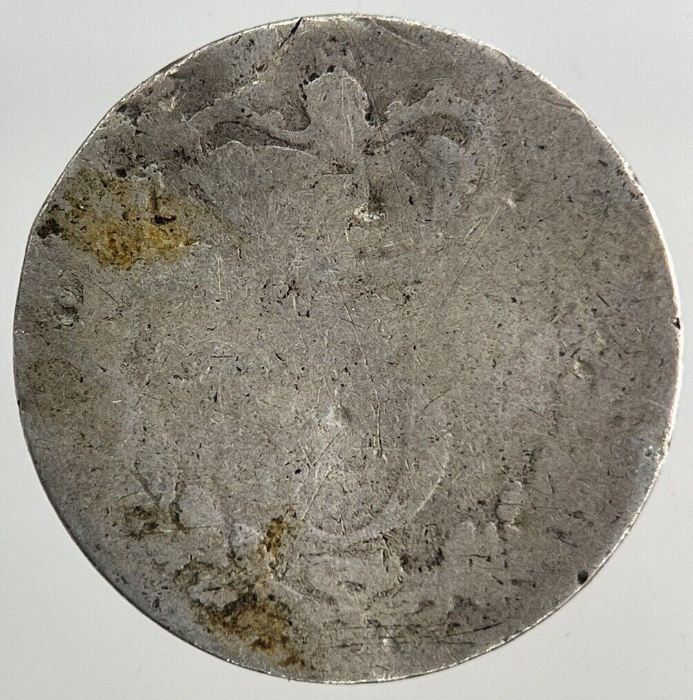 British Victoria Threepence Silver Coin | Fair Grade