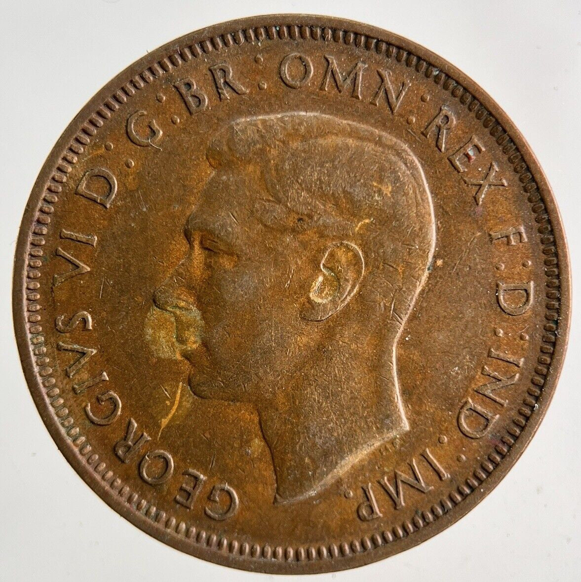 1938 Australia Half-Penny Coin | Fine Collectable Grade