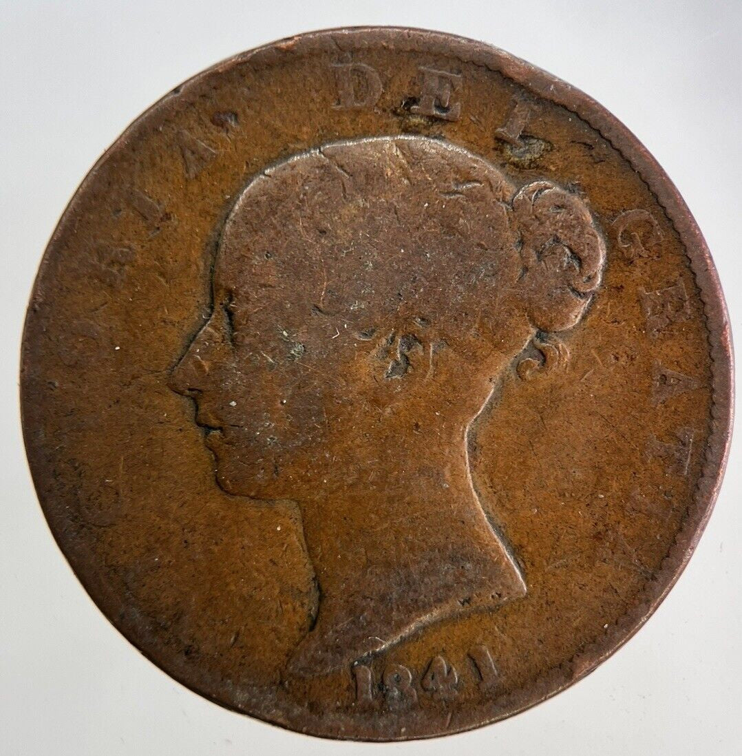 1841 Victoria Half - Penny Coin | Collectable Grade