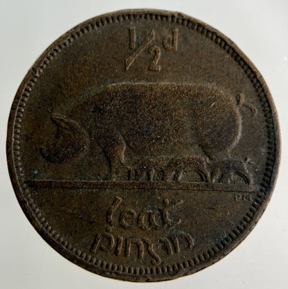 1935 Irish Half - Penny Coin | Fine Collectable Grade