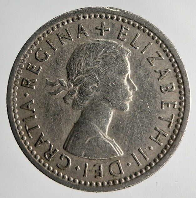 1963 Elizabeth II 2nd Sixpence Coin | Fine Collectable Grade