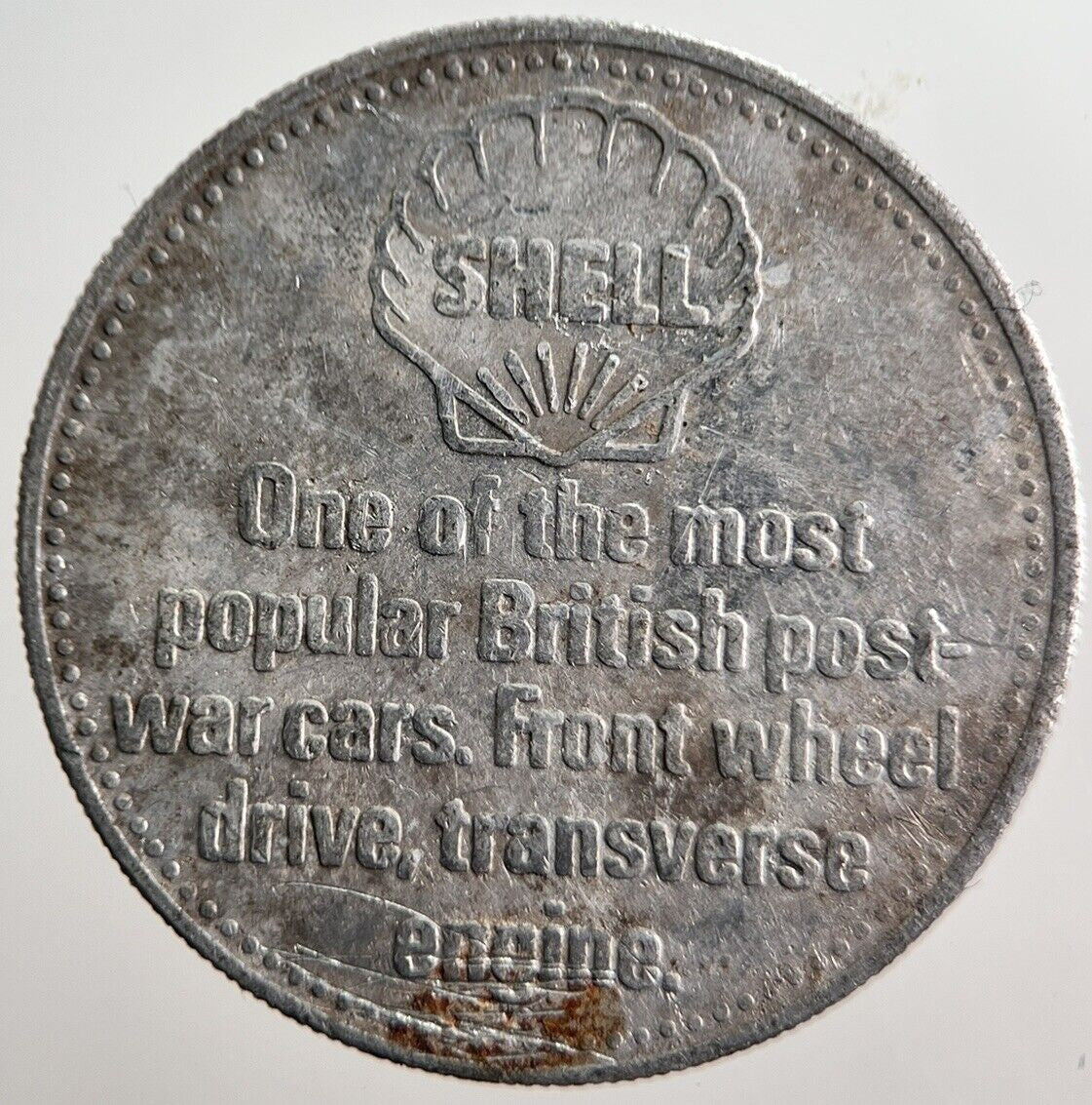 1959 Shell Morris - Minor Token Coin | Collectable Grade | a1462