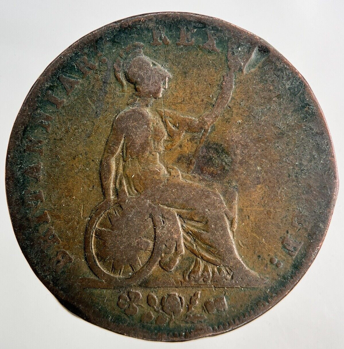 1826 George IV Half-Penny Coin | Collectable Grade