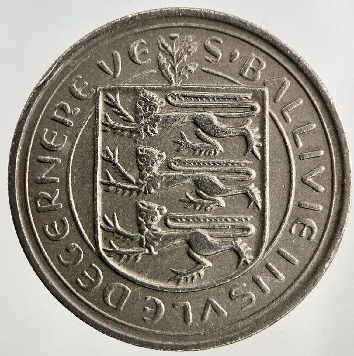1968 Guernsey 10p Ten - Pence Coin | Fine Collectable Grade
